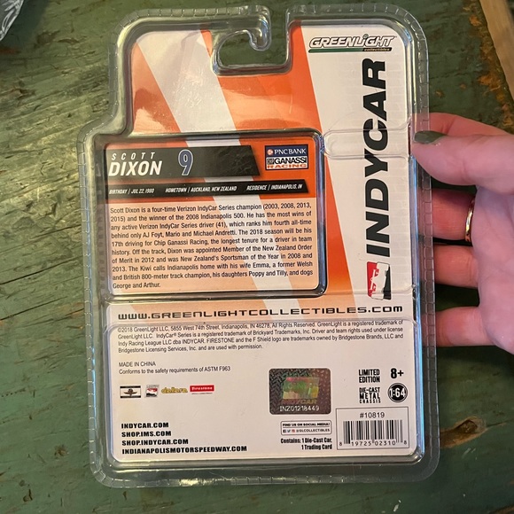 Greenlight Scott Dixon #9 1/64 Indycar - Picture 2 of 2